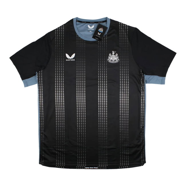 2022-2023 Newcastle Staff Training Tee (Black) (ALMIRON 24)-SoccerKits Hub | Buy Soccer Jerseys Online